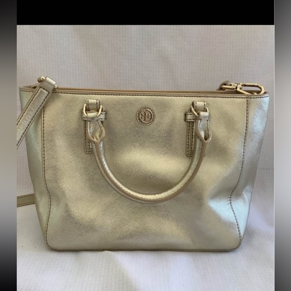 Tory Burch crossbody gold bag